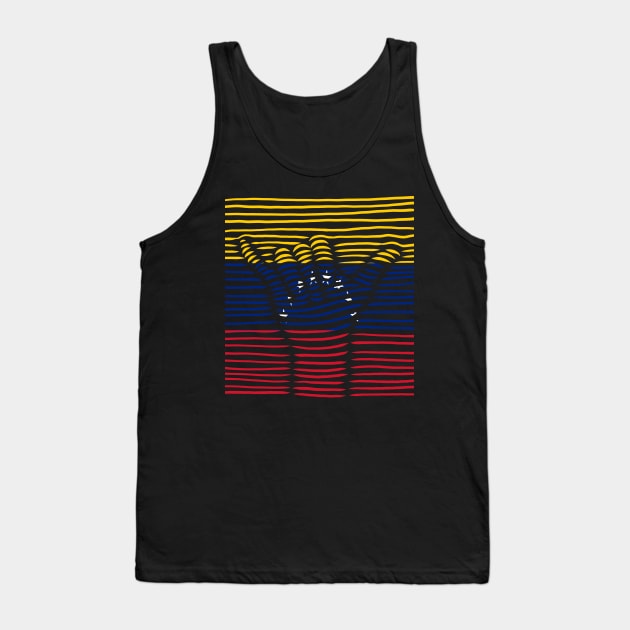 Venezuela Proud Flag, Venezuela gift heritage, Venezuelan girl Boy Friend Venezolano Tank Top by JayD World